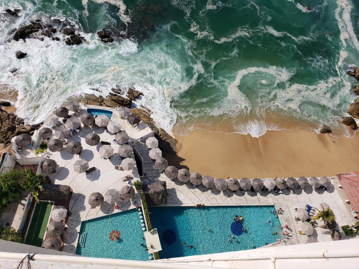 Hotel Torres Gemelas Vista Al Mar A Pie De Playa Acapulco Exterior foto